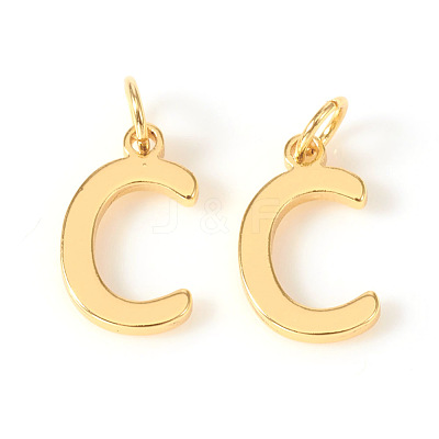 Brass Charms X-KK-I672-01C-G-1