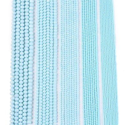 Opaque Solid Color Imitation Jade Glass Beads Strands LS-EGLA-A044-P4mm-D06-1