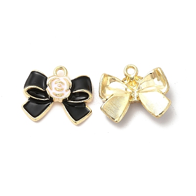 Alloy Enamel Charms ENAM-F144-07B-1