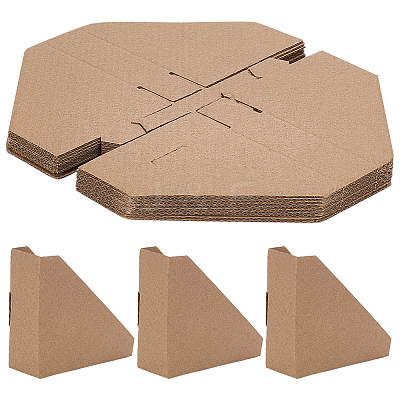 Triangle Paper Picture Frame Corner Protectors FIND-WH0126-961C-1