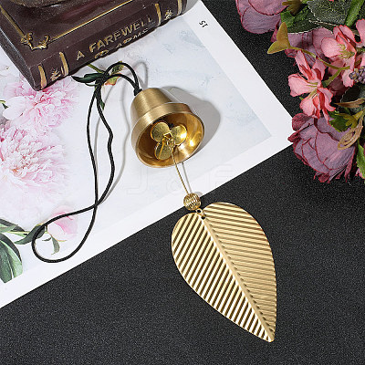 Brass Bell Pendants HJEW-WH20816-010G-B-1