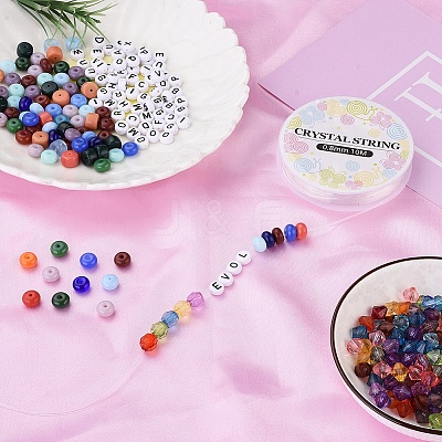 Elastic Crystal Thread EW-S003-0.8mm-01-A-1