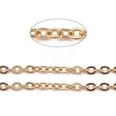 304 Stainless Steel Cable Chains CHS-R002-0.6mm-G-1