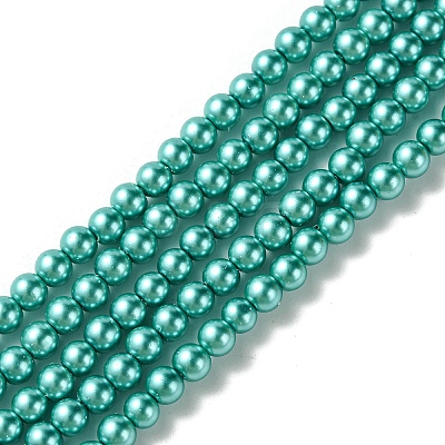 Grade A Glass Pearl Beads LS-HY-J001-4mm-HX052-1