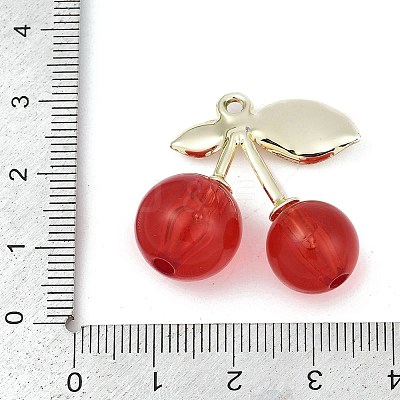 Alloy & Acrylic Pendants PALLOY-S053-01LG-A-1