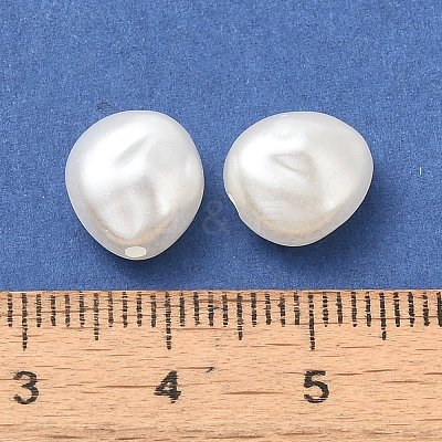 ABS Plastic Beads Imitation Pearl KY-I009-01-1