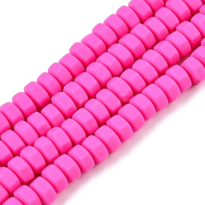 Handmade Polymer Clay Beads Strand CLAY-T021-01I-1
