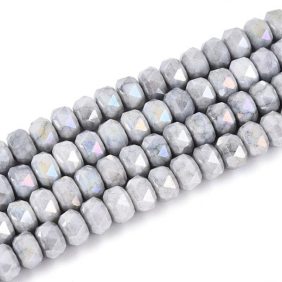 Anti-Tarnish Electroplate Glass Beads Strands GLAA-T025-6mm-11A-1