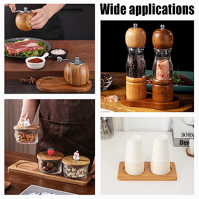 Wood Pepper Grinder Holder AJEW-WH0541-56-1