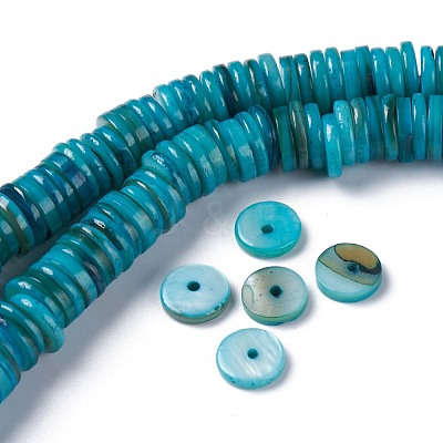 Natural Freshwater Shell Beads Strands BSHE-I016-04C-1