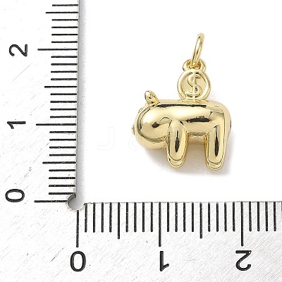 Brass Charms KK-B155-16G-1