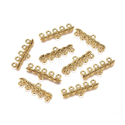 Tibetan Style Alloy Chandelier Components Links TIBE-40098-AG-NR-1