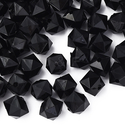 Transparent Acrylic Beads MACR-S373-132-B12-1