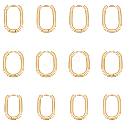 6 Pairs 3 Styles 304 Stainless Steel Hoop Earrings EJEW-UN0003-29B-1