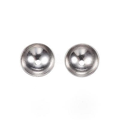 Tarnish Resistant 201 Stainless Steel Bead Caps STAS-F040-20D-P-1