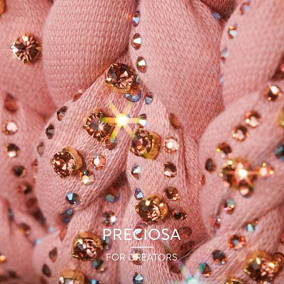 Preciosa® MAXIMA Crystal Round Stones Y-PRC-RBSS24-80100-1