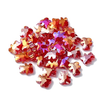 Electroplate Glass Beads EGLA-P059-01B-AB06-1