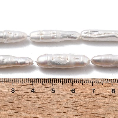 Natural Baroque Keshi Pearl Beads Strands PEAR-P064-05C-05A-1