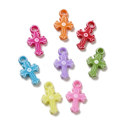 Opaque Acrylic Pendants OACR-E039-05-1