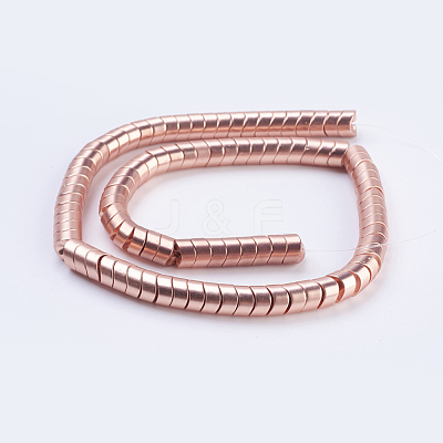 Non-magnetic Synthetic Hematite Beads Strands G-F540-B04-1