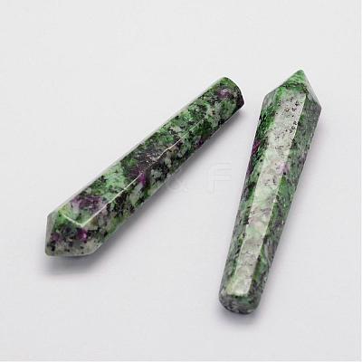 Natural Ruby in Zoisite Pointed Decorations G-D860-B15-1