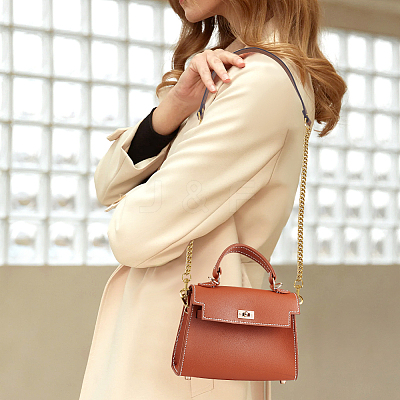 PU Leather Bag Handles PURS-WH0005-64G-1