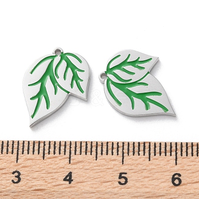 304 Stainless Steel Pendants STAS-M102-24P-1