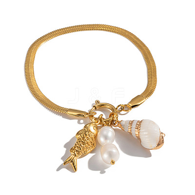 Summer 304 Stainless Steel Charm Bracelets XO0796-1
