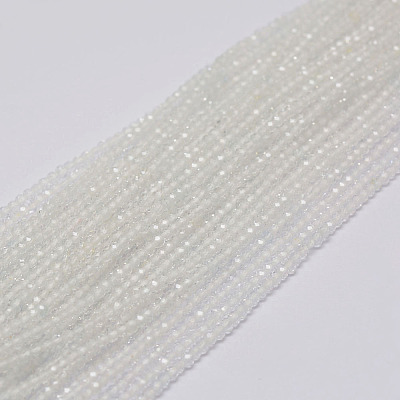 Natural Quartz Crystal Beads Strands G-E352-01-1-1