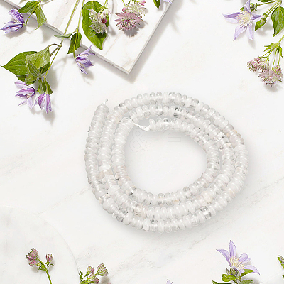 1 Strand Natural Quartz Crystal Beads Strands G-PA0002-08-1