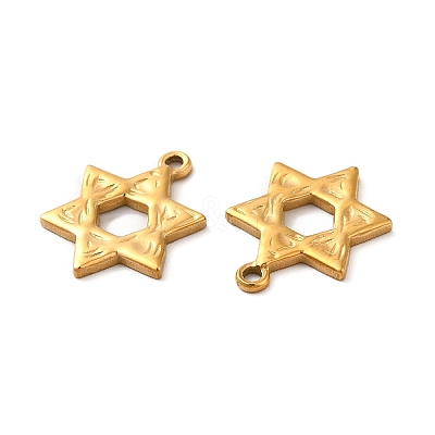 Ion Plating(IP) 304 Stainless Steel Pendants STAS-Q001-02G-1