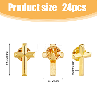 24Pcs Alloy Badge for Backpack Clothes JEWB-FH0001-44-1