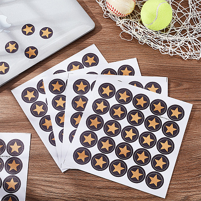 PVC Plastic Waterproof Stickers LS-DIY-WH0386-18A-1