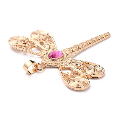Alloy Big Pendants PALLOY-E514-05G-1