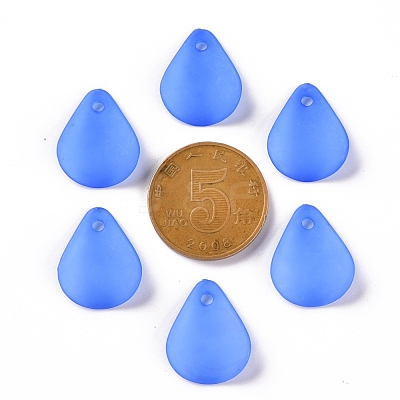 Transparent Frosted Acrylic Pendants MACR-S371-09A-751-1