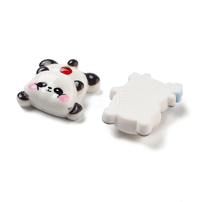 Opaque Resin Animal Decoden Cabochons RESI-B027-03-1