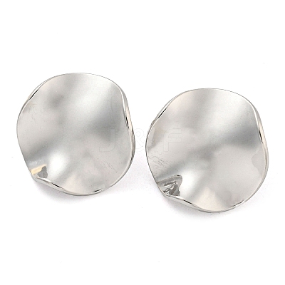 Non-Tarnish 304 Stainless Steel Ear Studs EJEW-P270-01B-P-1