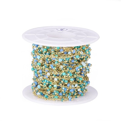 Handmade Seed Beaded Chains CHC-N016-06C-1