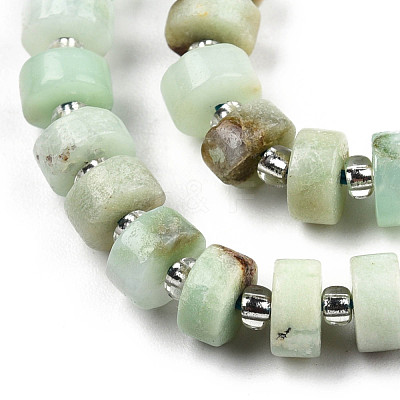 Natural Chrysoprase Beads Strands G-N327-07G-1