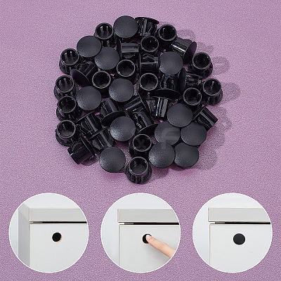 100Pcs Plastic Hole Plugs FIND-GF0003-74-1