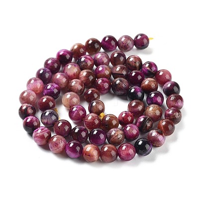 Natural Rainbow Tiger Eye Beads Strands G-NH0002-A01-A01-1
