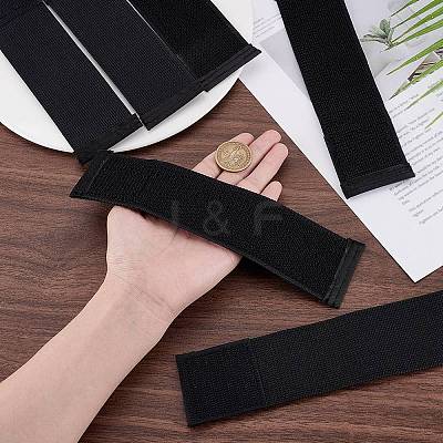 6Pcs Polyester Hook and Loop Tapes DIY-CP0013-42-1