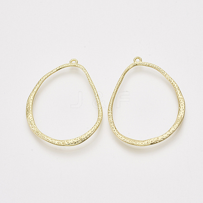Alloy Open Back Bezel Pendants PALLOY-S121-85-1