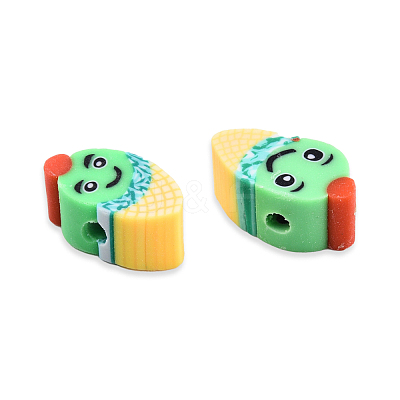 Handmade Polymer Clay Beads CLAY-N008-070-A01-1
