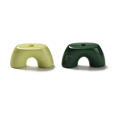 Baking Paint Acrylic Beads MACR-M036-13-1