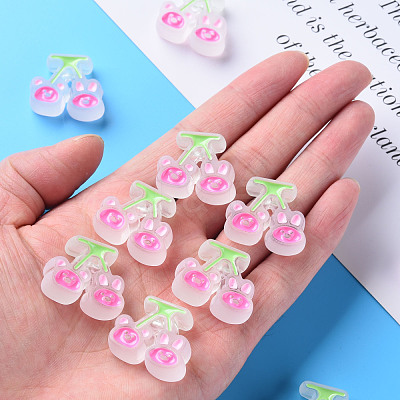 Transparent Acrylic Beads MACR-S374-04B-07-1