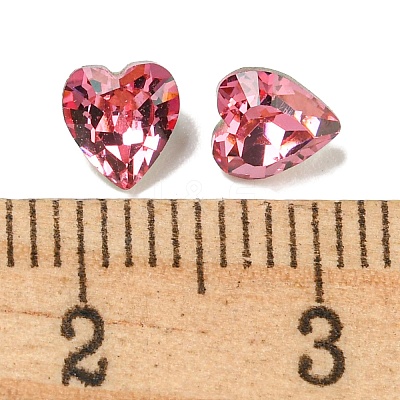 Glass Rhinestone Cabochons RGLA-L029-16B-209-1