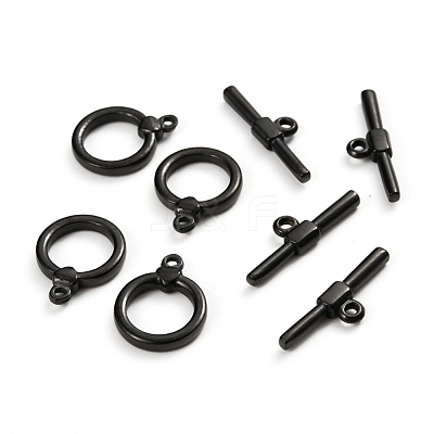 304 Stainless Steel Toggle Clasps STAS-D142-04A-B-1