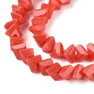 Opaque Glass Beads Strands GLAA-N019-3mm-08-1