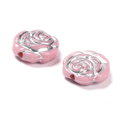 Opaque Acrylic Beads OACR-G016-09A-1